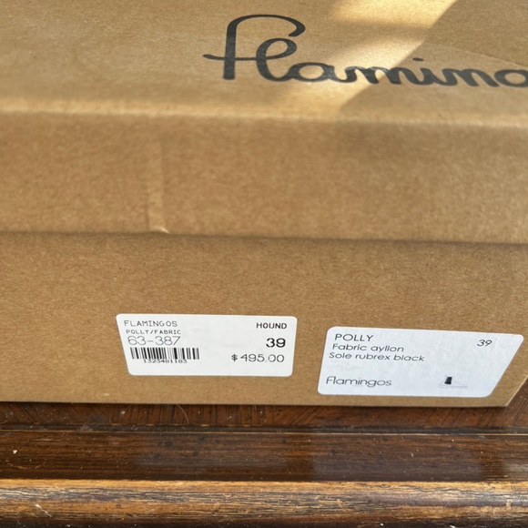 Gingham Flamingo Boots size 39 - Picture 2 of 4